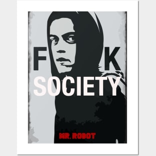 F Society Posters and Art